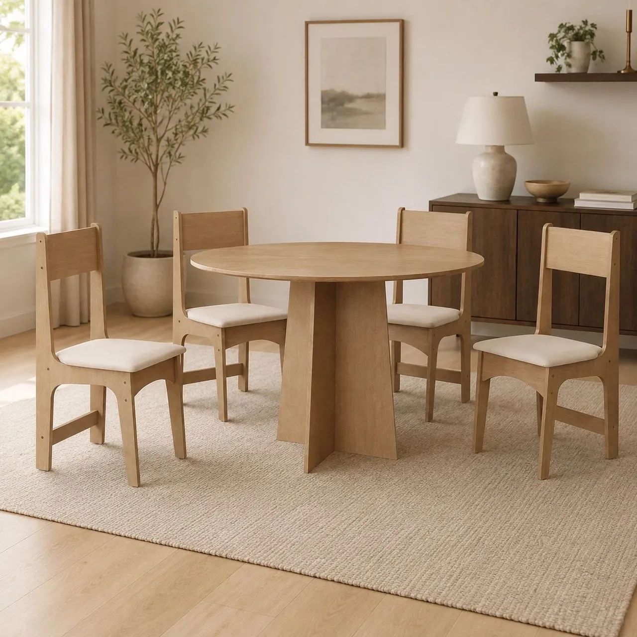 Mesa +  4 cadeiras em promoção 
