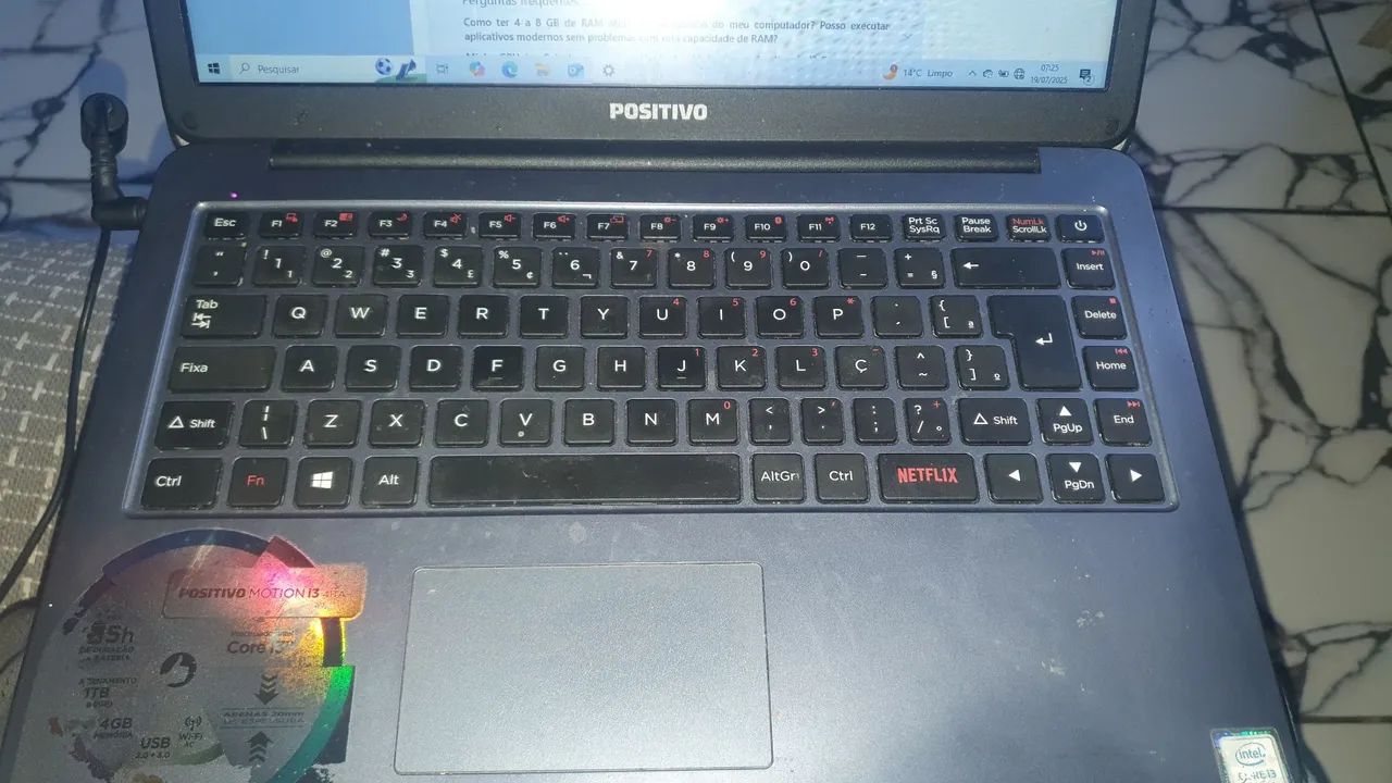 Notebook Positivo Motion i3 41TA  - Foto 3