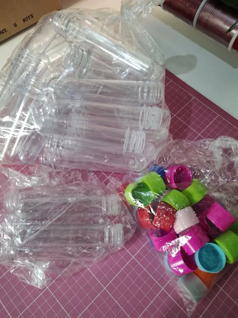 Lote de Embalagens e Acrílicos para Personalizados - Foto 3