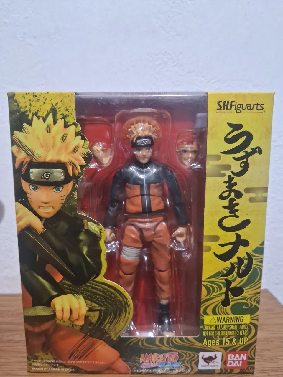 S.H. Figuarts Naruto e Sasuke V1. Blokees Madara de brinde.