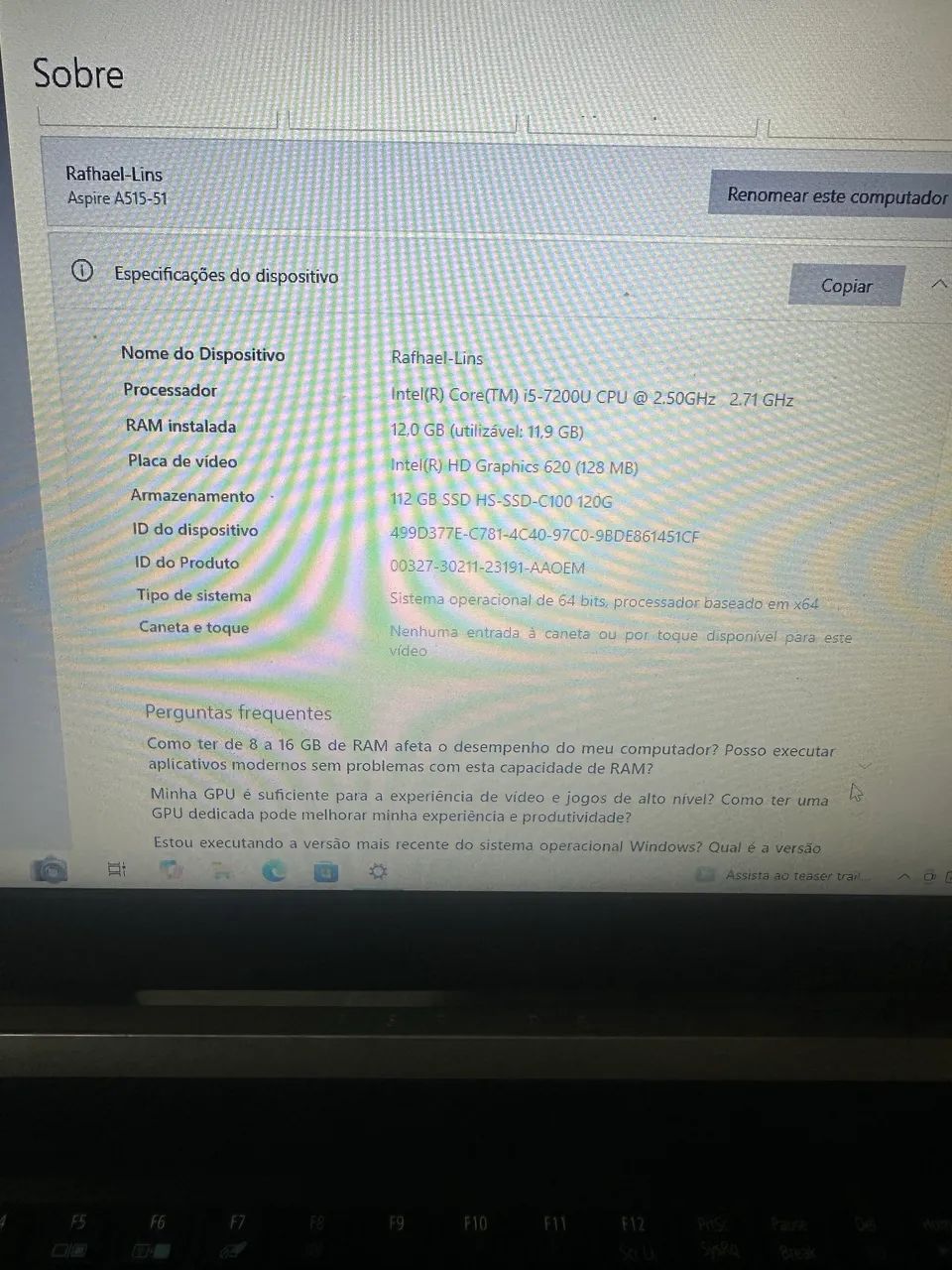 Notebook Acer Aspire 5 - Foto 3
