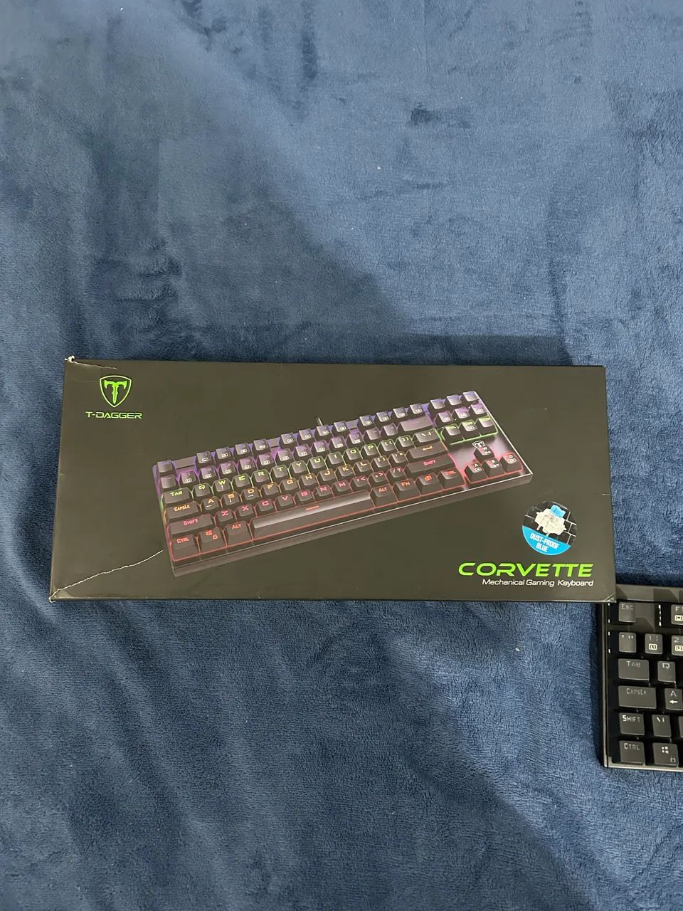 Teclado corvette t-dagger switch blue - Foto 4