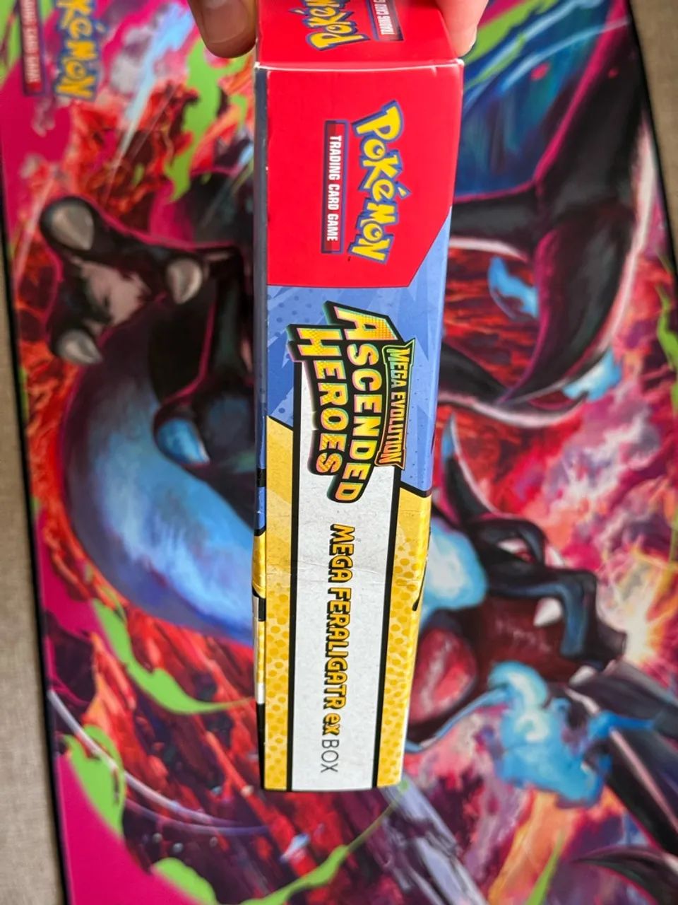 Pokémon - Mega Evolution Ascended Heroes Mega Feraligatr ex Box - Foto 3