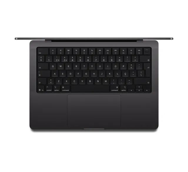 Macbook Pro Prata 16 polegadas sem textura Chip M5 Max 40 núcleos 64GB RAM 2TB SSD  - Foto 3