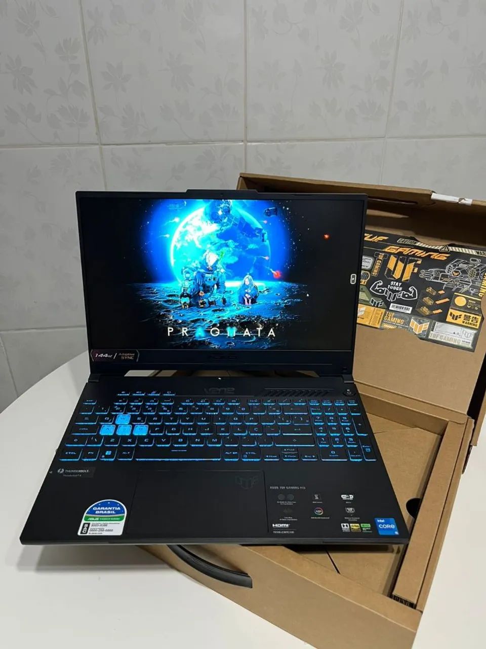 NOTEBOOK GAMER ASUS  I5 RTX3050 512GB COM GARANTIA