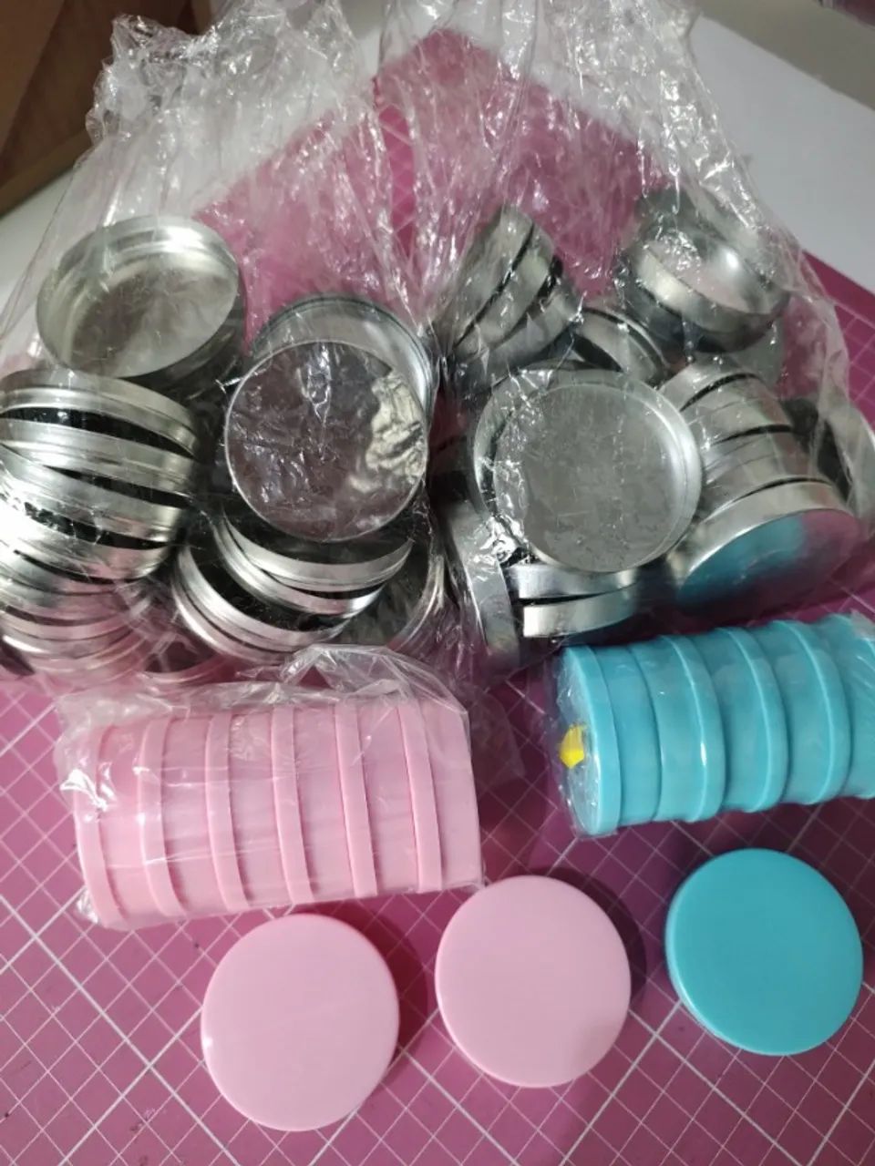 Lote de Embalagens e Acrílicos para Personalizados - Foto 2