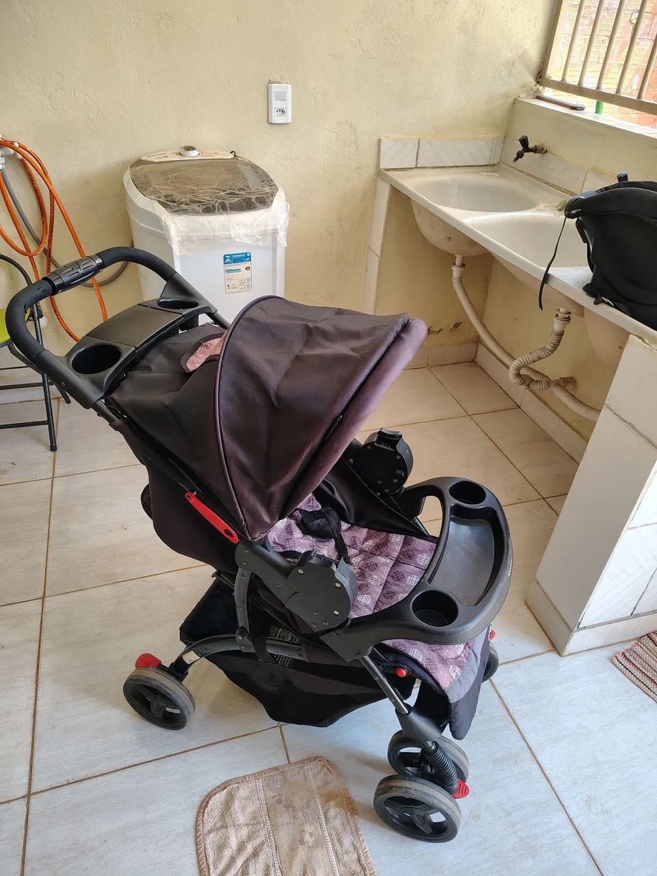CARRINHO DE BEBÊ COM BEBÊ CONFORTO  - Foto 3