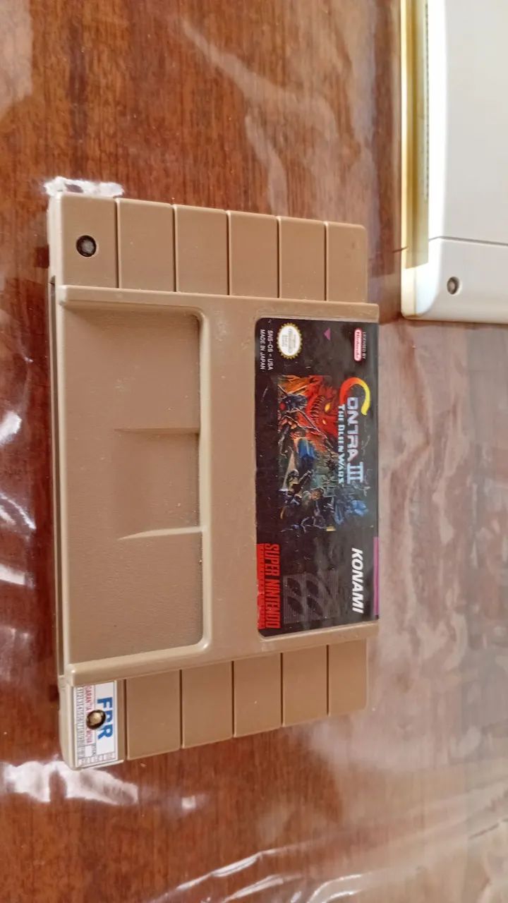 Contra 3 reprogramado na placa original