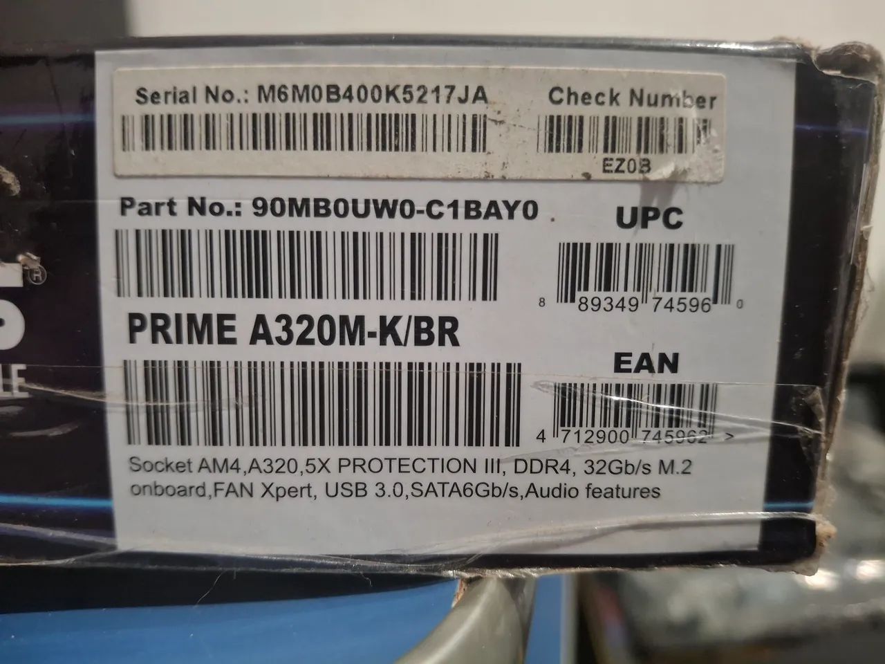 Placa Mãe Asus Prime A320m-K AMD Am4 Matx ddr4 - Foto 3