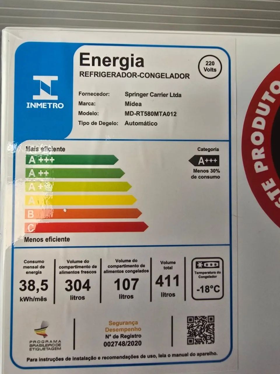 REFRIGERADOR - Geladeiras e Freezers - Xaxim, Curitiba 1542534602