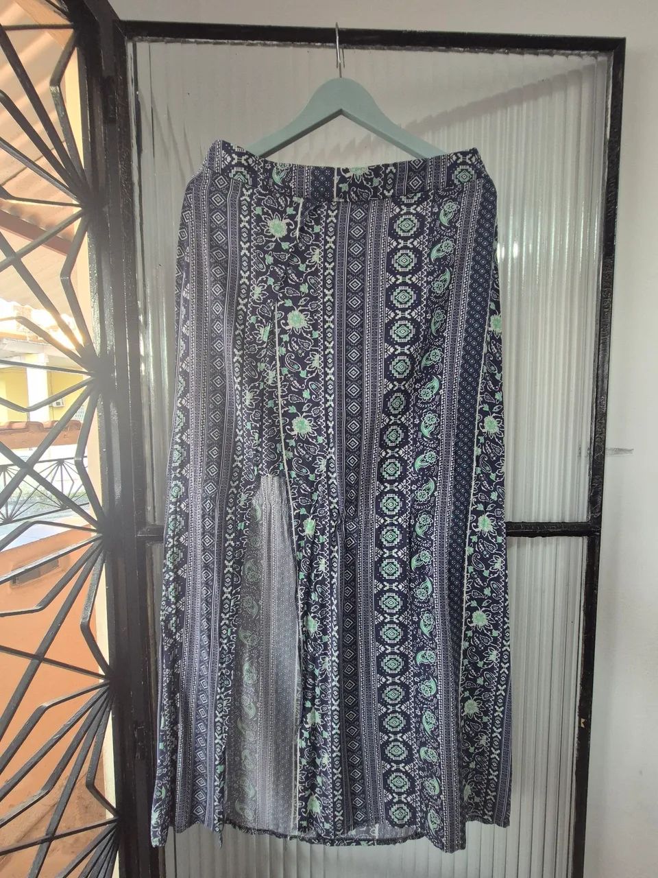 Saia longa Chifon - Foto 2