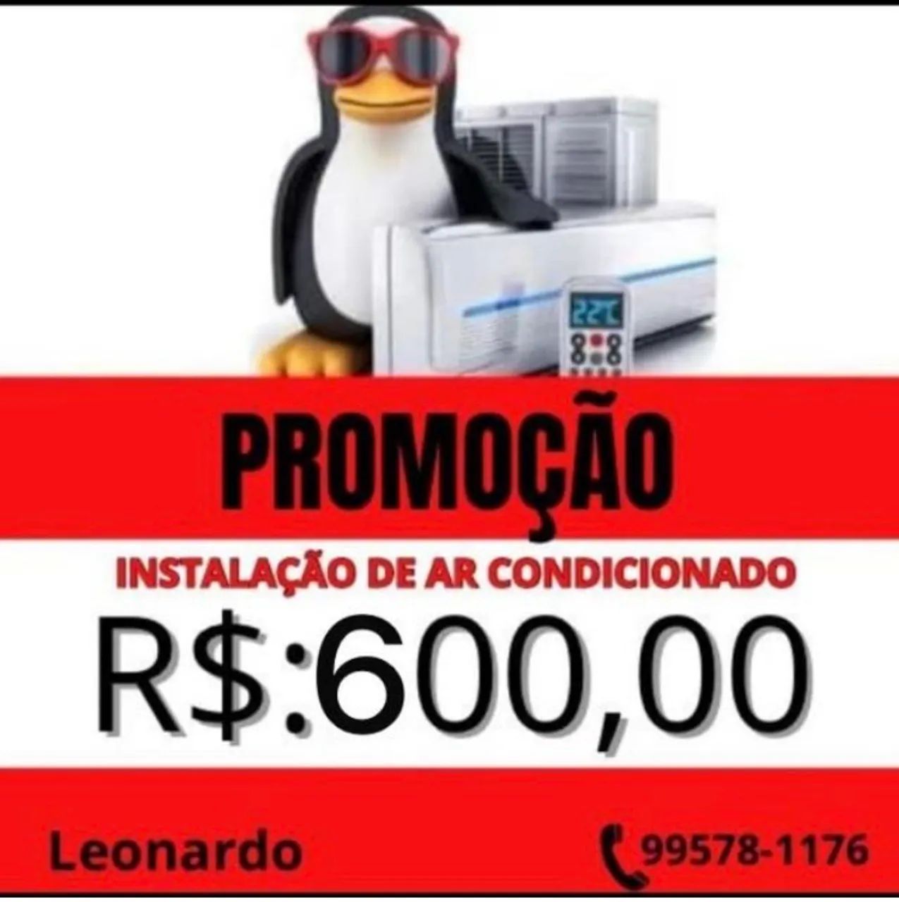 Instalação de ar condicionado 