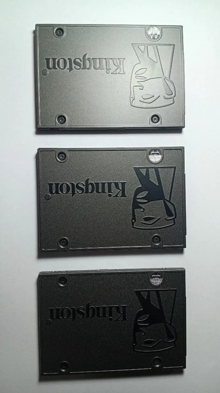 Três SSD Kingston SA400 480GB - Foto 3