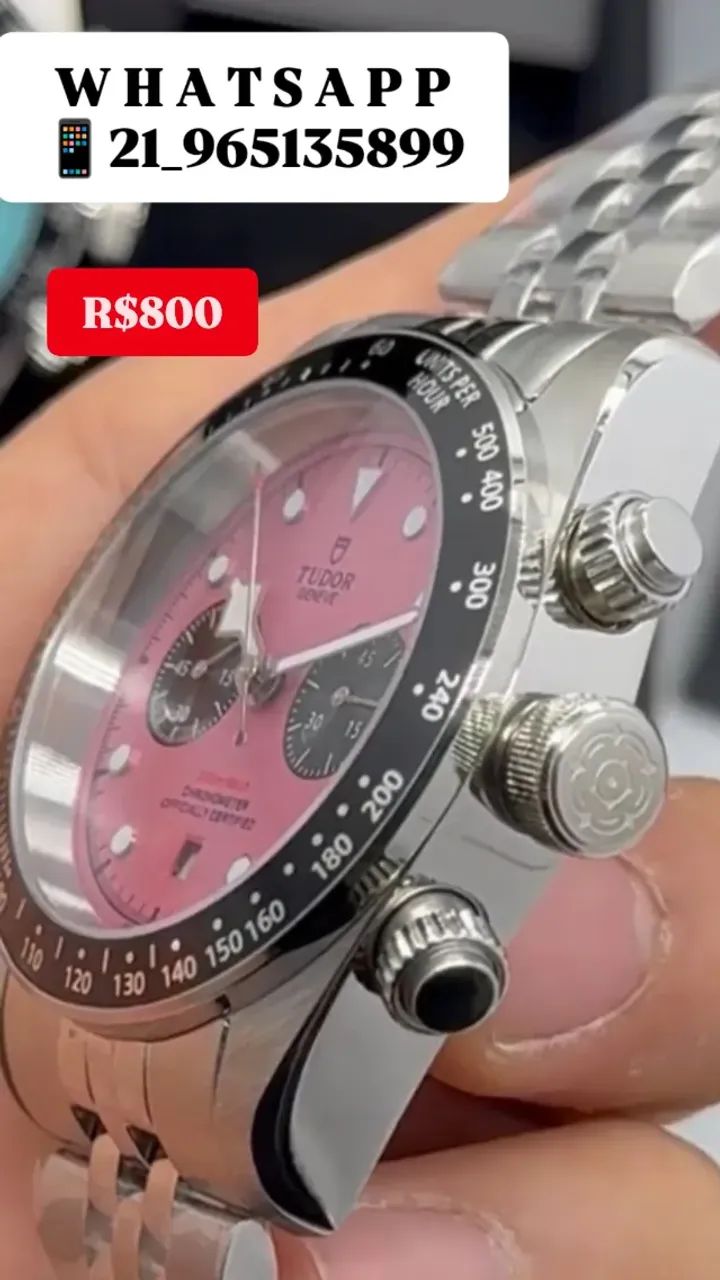 Relógio TUDOR AUTOMÁTICO _ BLACK BAY FLAMINGO PINK  - Foto 3