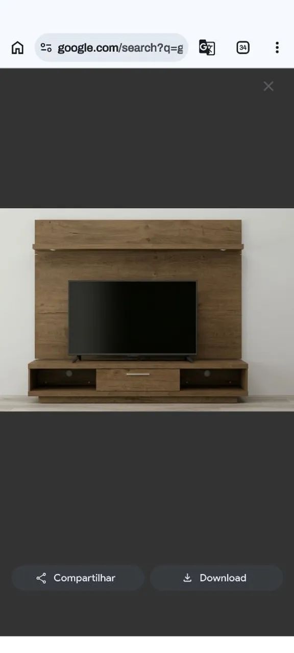 Guarda roupa + painel de TV  - Foto 3
