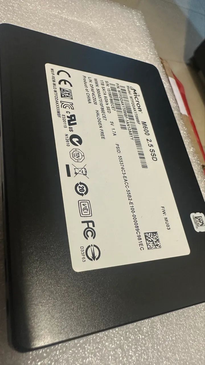 Ssd Micron 1TB441993057094215680