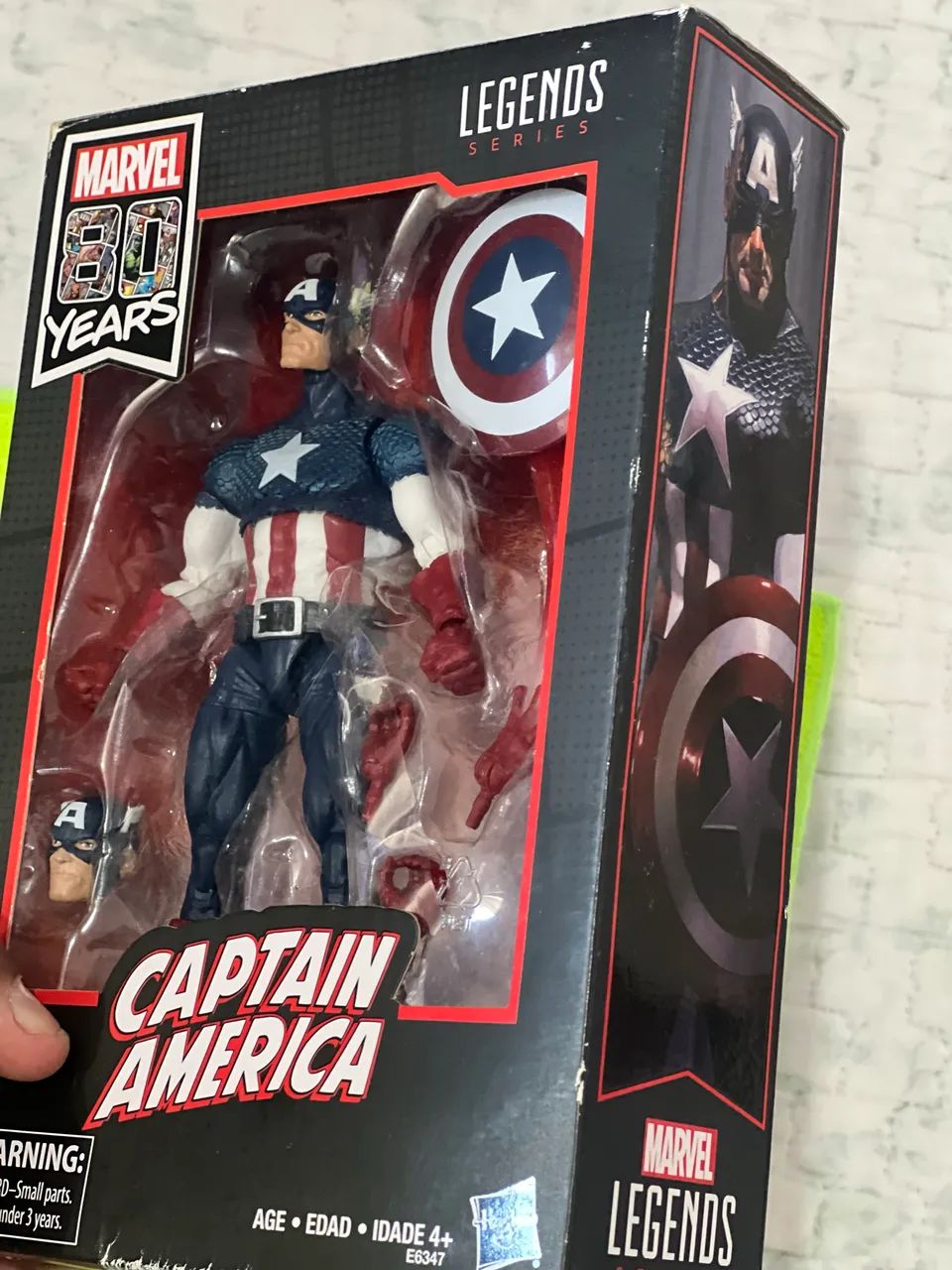 Capitão América 80 anos marvel legends - Foto 3