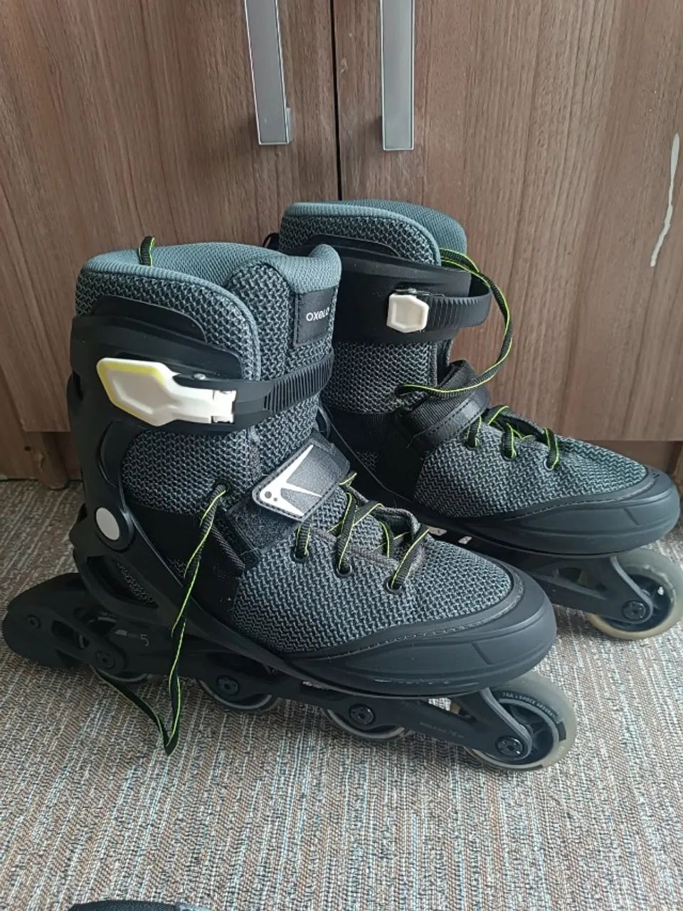 Roller Oxelo tamanho 40 + kit de proteção - Foto 2