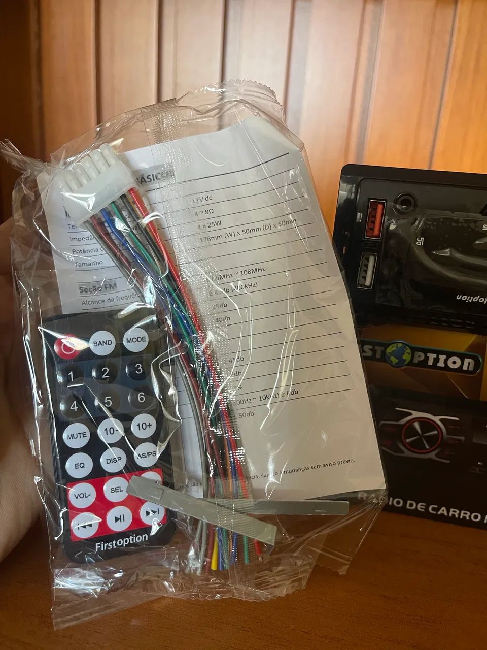 Som Automotivo com Bluetooth, USB e Rádio FM  - Foto 2