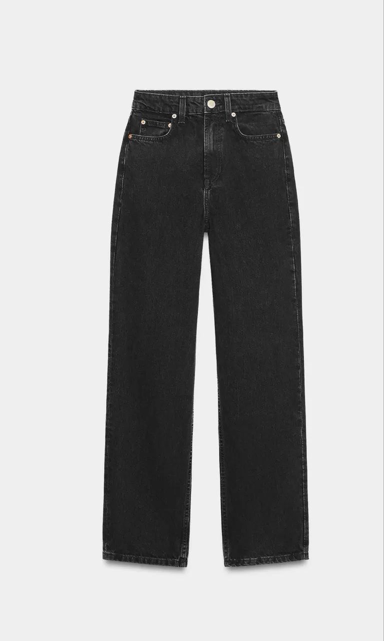Calça mom cintura alta Zara 