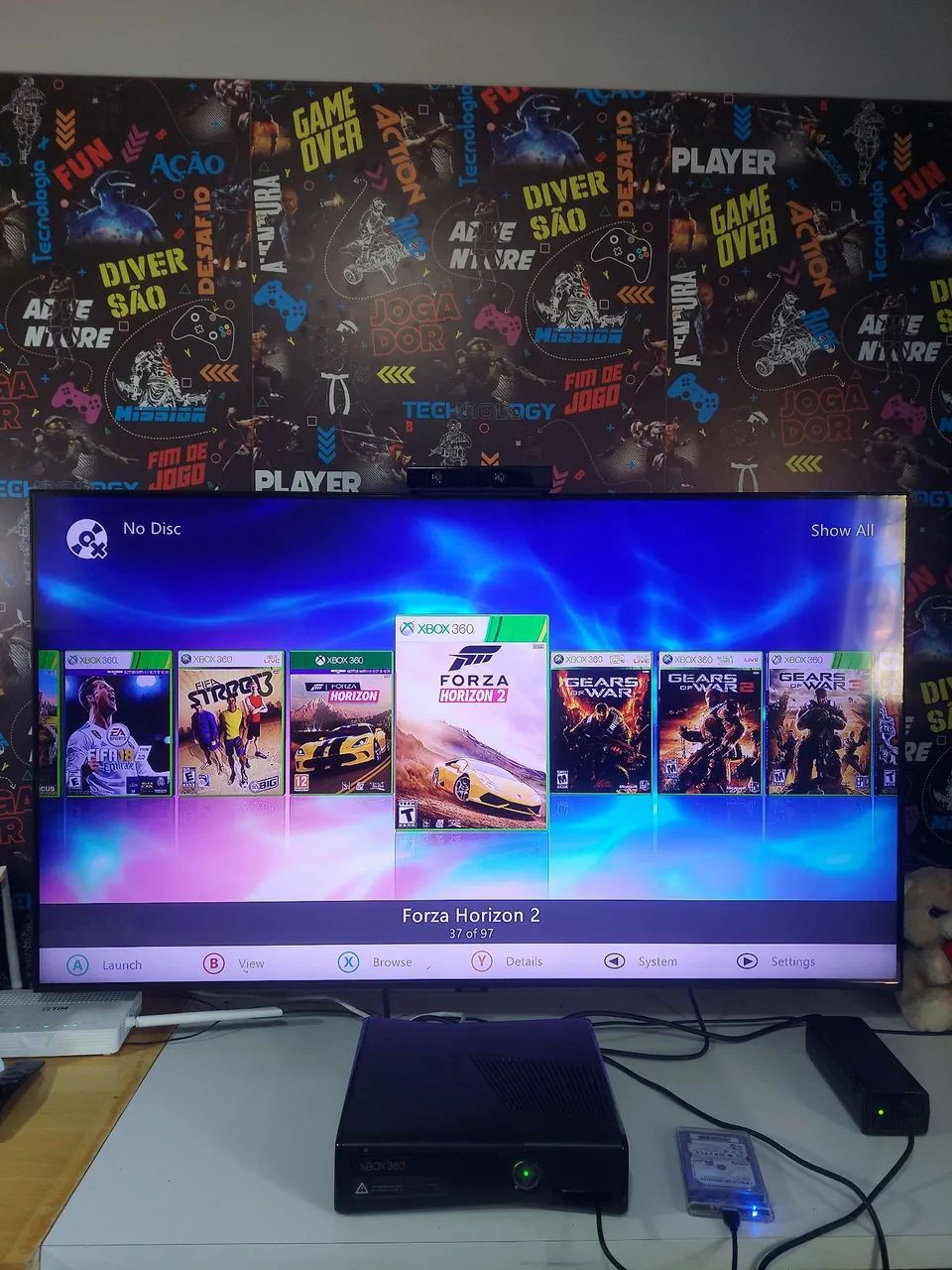XBOX 360(COM + DE 90 JOGOS) - Foto 3