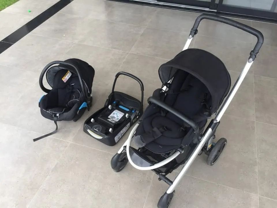 Kit carrinho Maxi Cosi Elea+ bebê conforto +base - Foto 2