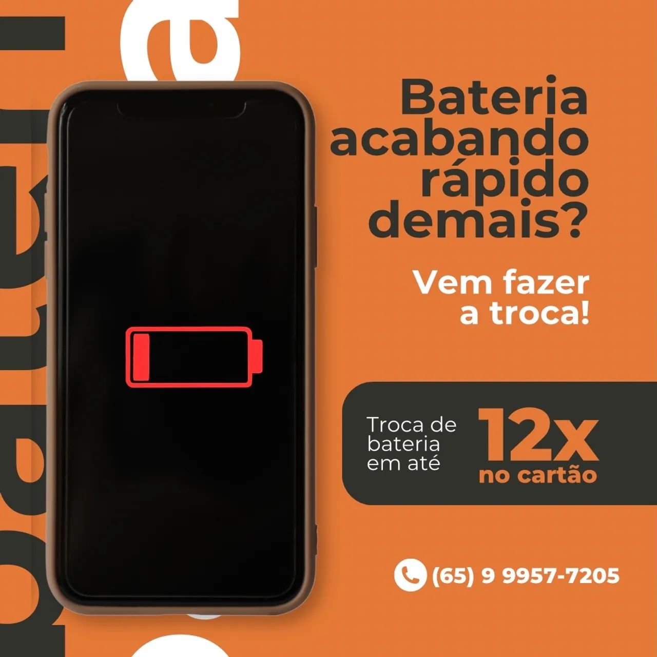 Assistência Técnica a Bateria C/Garantia