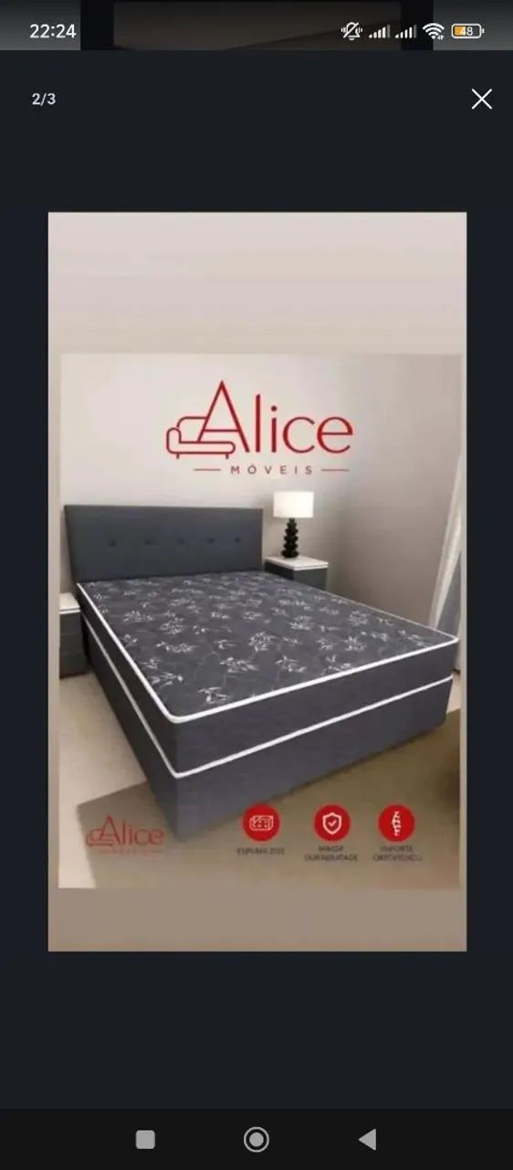 PROMOÇÃO CAMA BOX CASAL - Foto 2