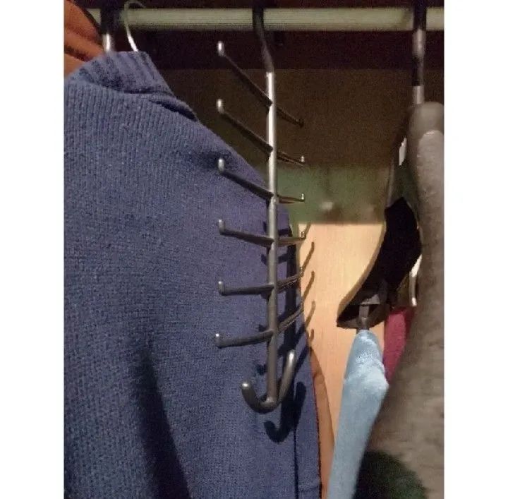 Cabide preto de vários ganchos, ganha 1 barbante grátis  - Foto 6