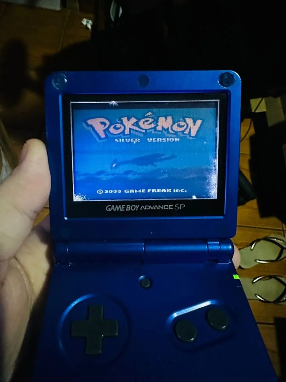 videogame portatil gameboy advanced sp azul + cartucho everdrive com jogos - faço envios - Foto 2