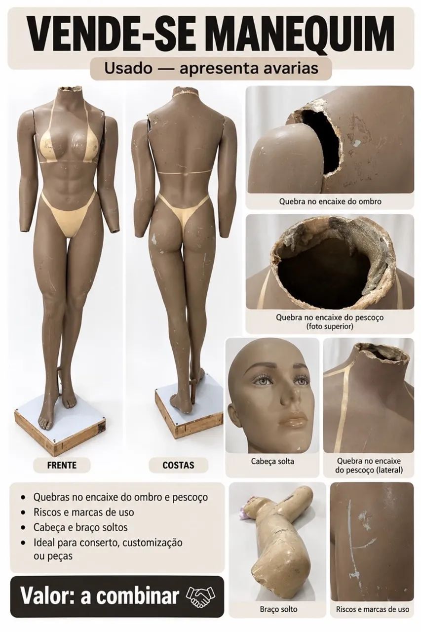 Manequim Garota Carioca  - Foto 3