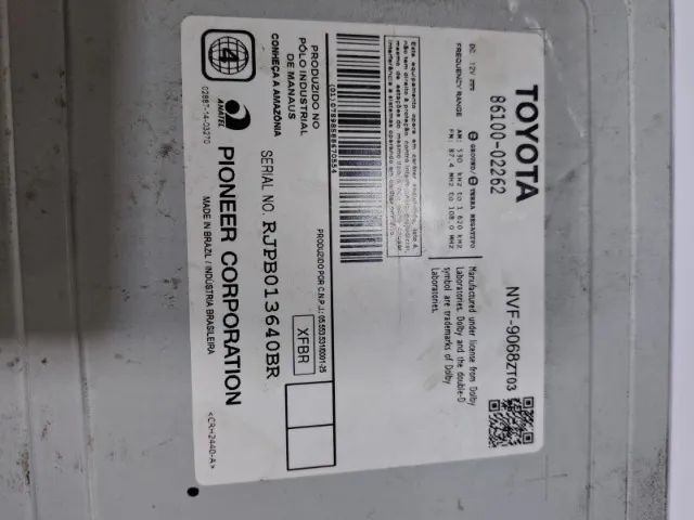 Kit multimídia Corolla 2014 a 2019 - Foto 2