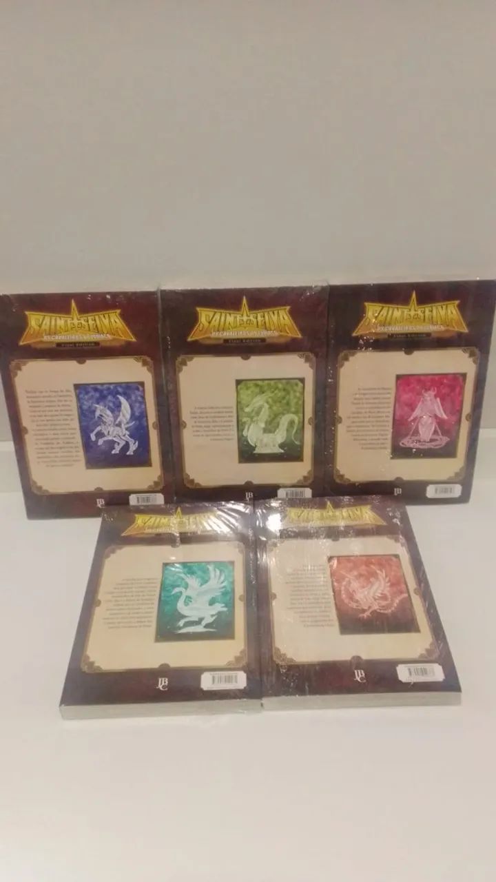TUDO NOVO E LACRADO] Mangá Cavaleiros Do Zodíaco Final Edition 1
