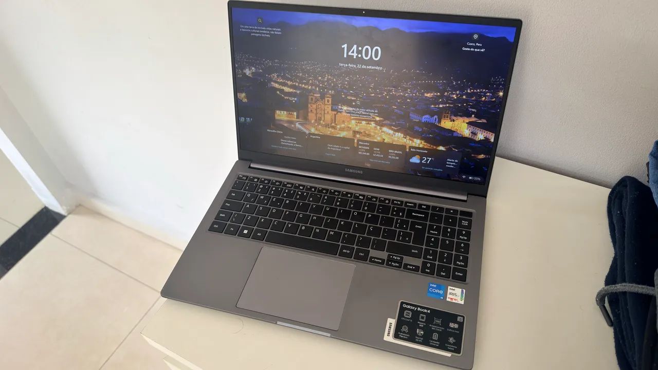 Notebook Galaxy Book 4 i5 8gb SSD 256gb