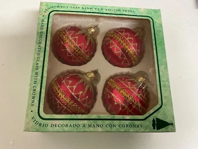 Bolas de Natal de vidro - Foto 3