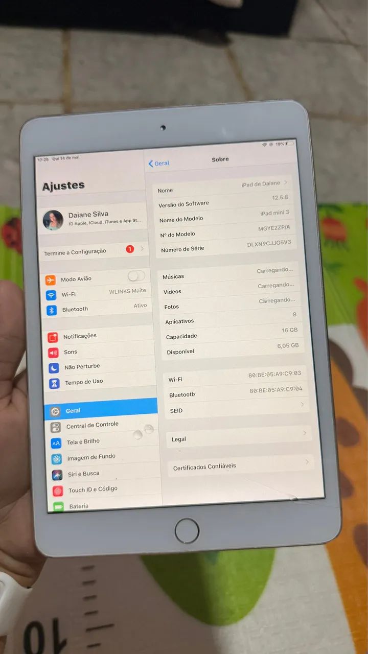 iPad mini 3 - Celulares e Smartphones - Santa Cruz, Rio de Janeiro