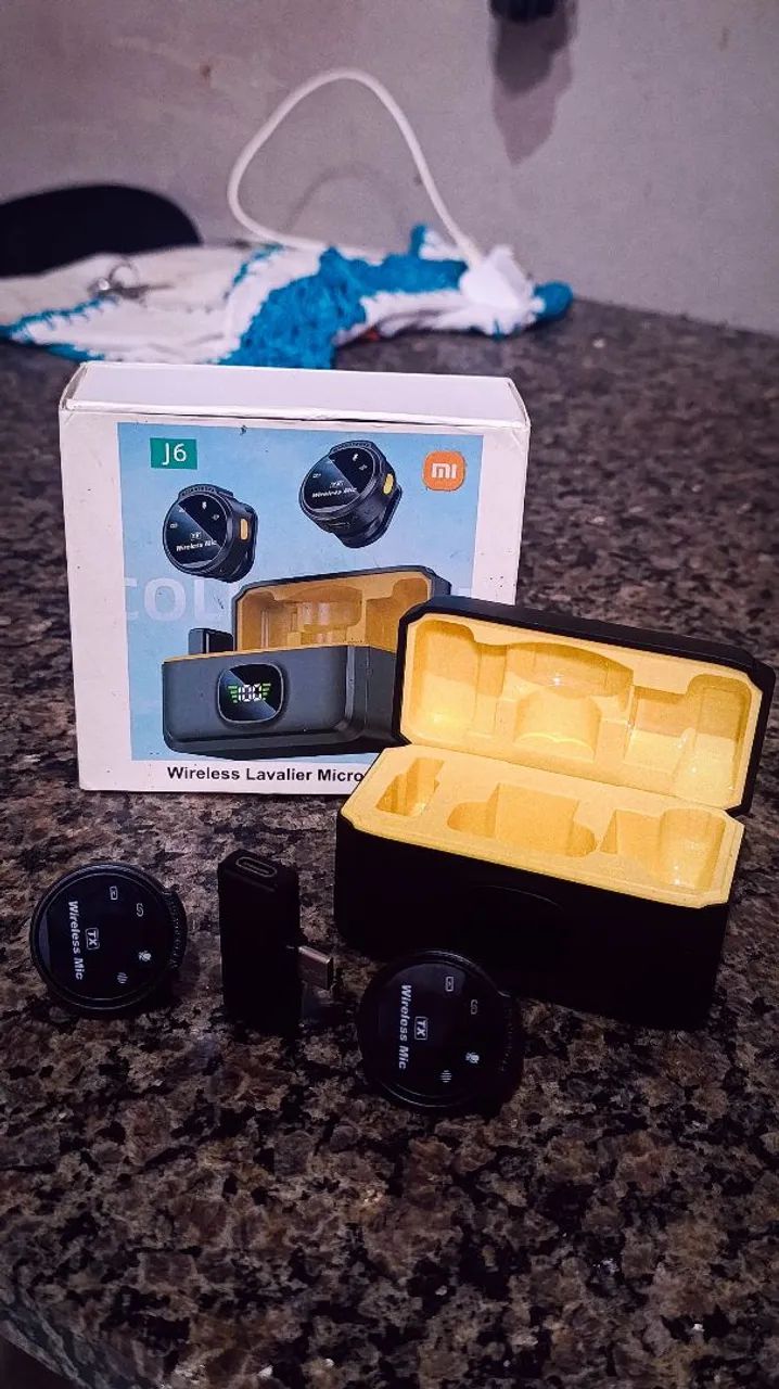 Microfone de Lapela J6 Xiaomi