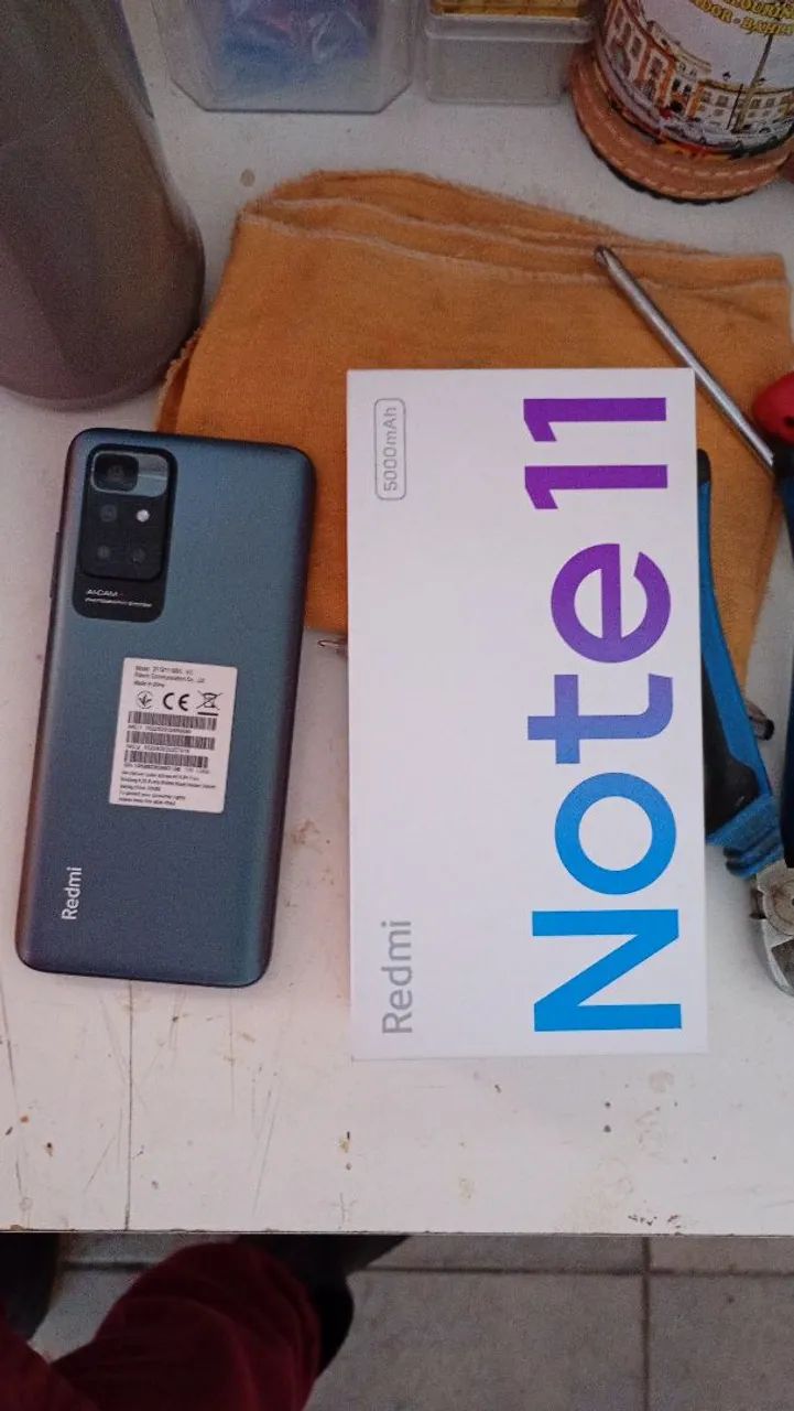 Vendo um celular note 11 novo na caixa - Foto 2
