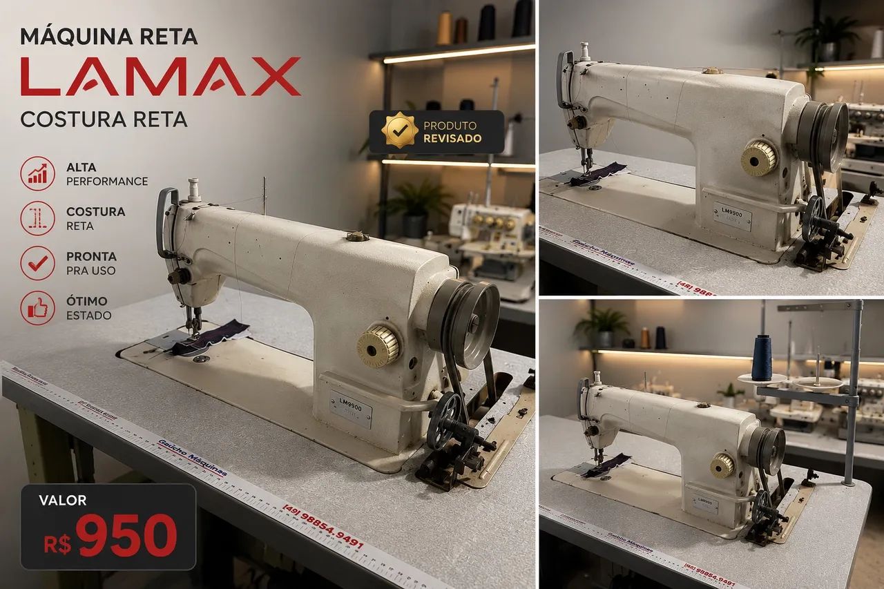 Máquina de costura Lanmax