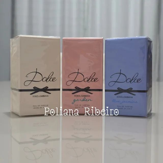 Perfumes Dolce & Gabbana Dolce + Dolce Garden e Dolce Blue Jasmine 75 ml cada