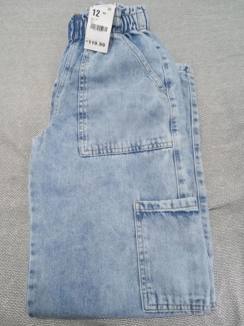 Calça jeans feminina infantil  - Foto 2