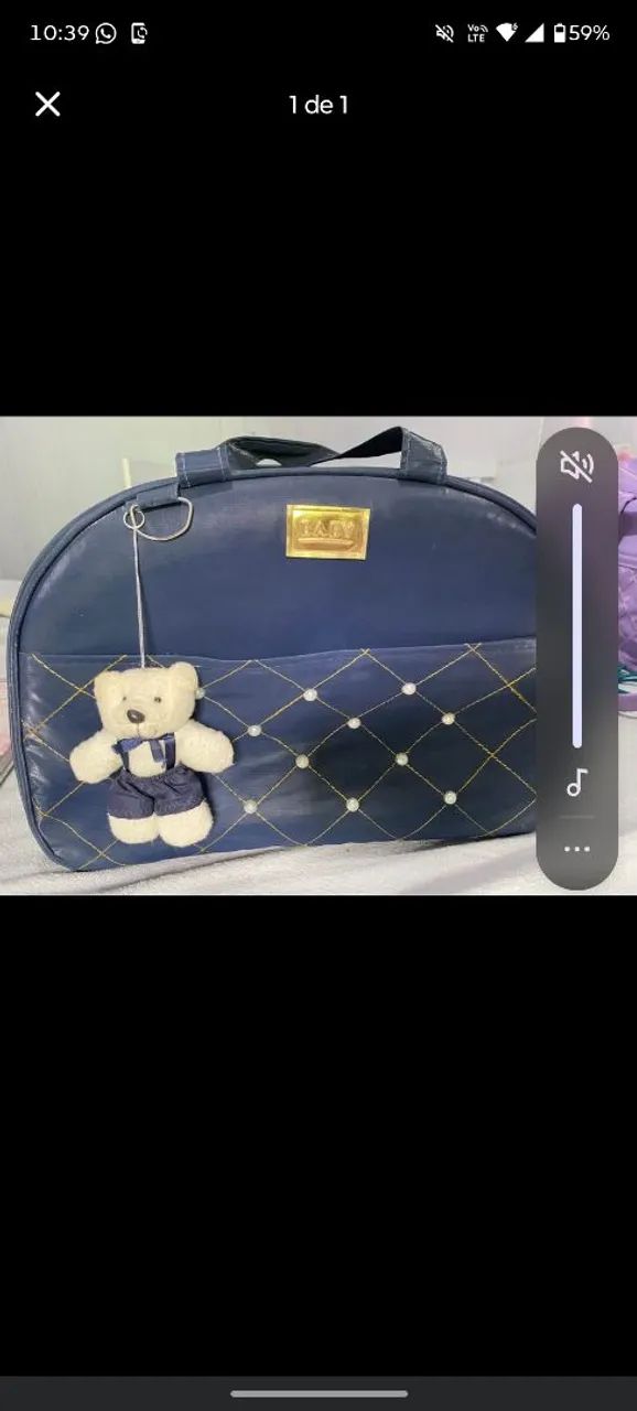 Bolsa maternidade menino