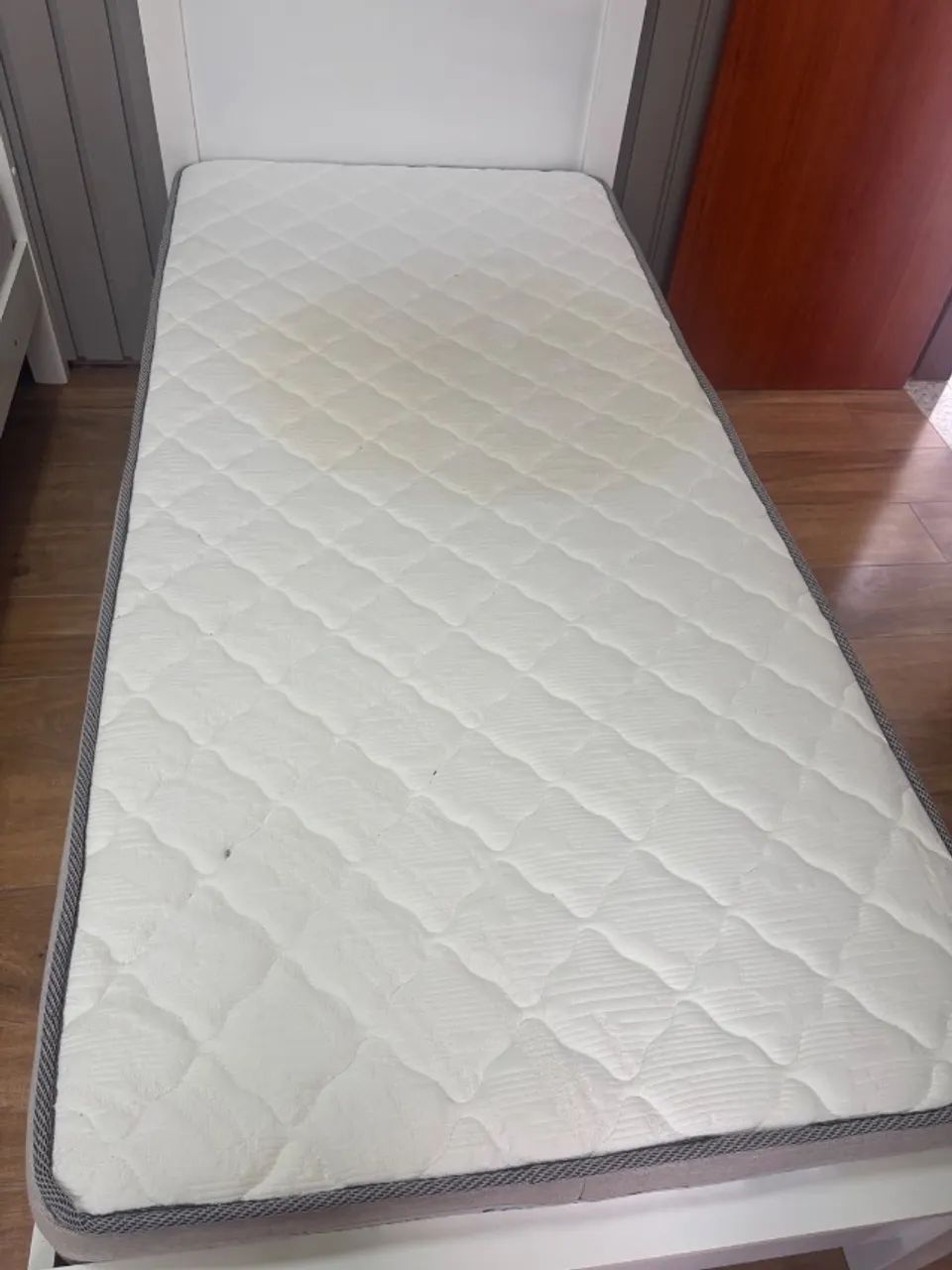 2 camas de solteiro com colchão ortobom  - Foto 5