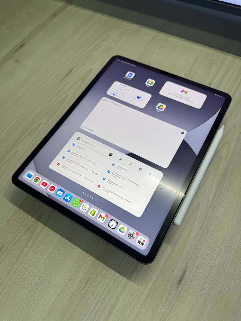 Ipad Pro 12.9 256GB (5 Geração M1) + Apple Pencil Pro - Tablets e