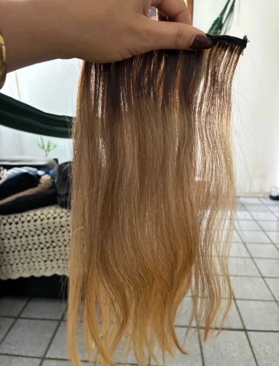 Cabelo Humano 45 cm; 60 g - Foto 2