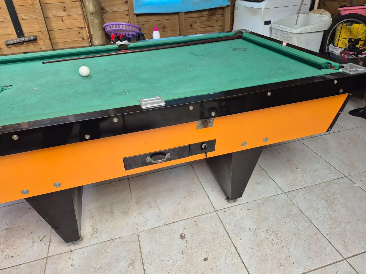 Vendo mesa de sinuca com ficheiro em perfeito estado - Foto 2