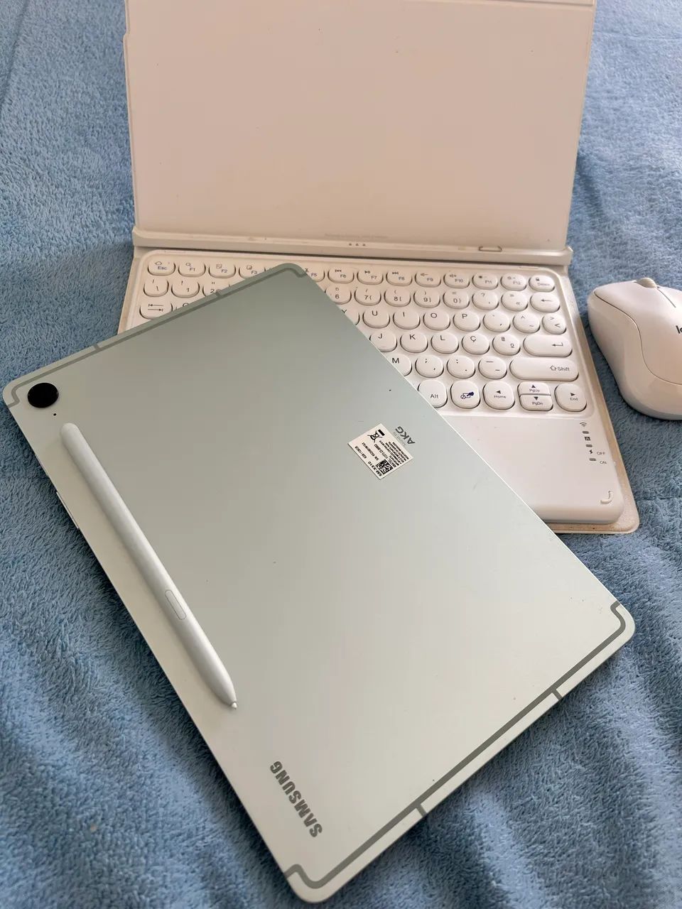 SAMSUNG TAB S9 LITE + mouse e teclado - Foto 3