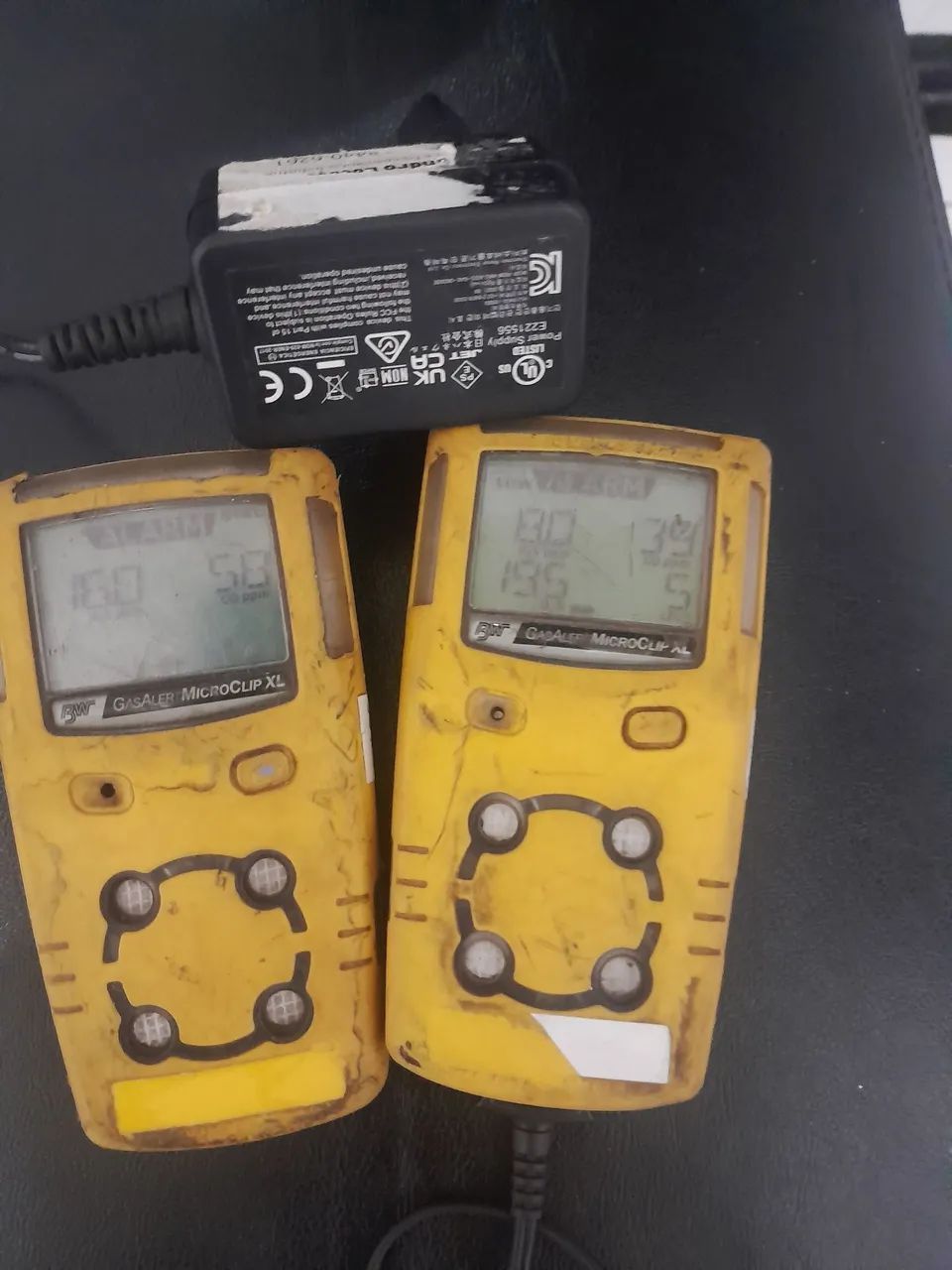 2 detector de gás com carregador 