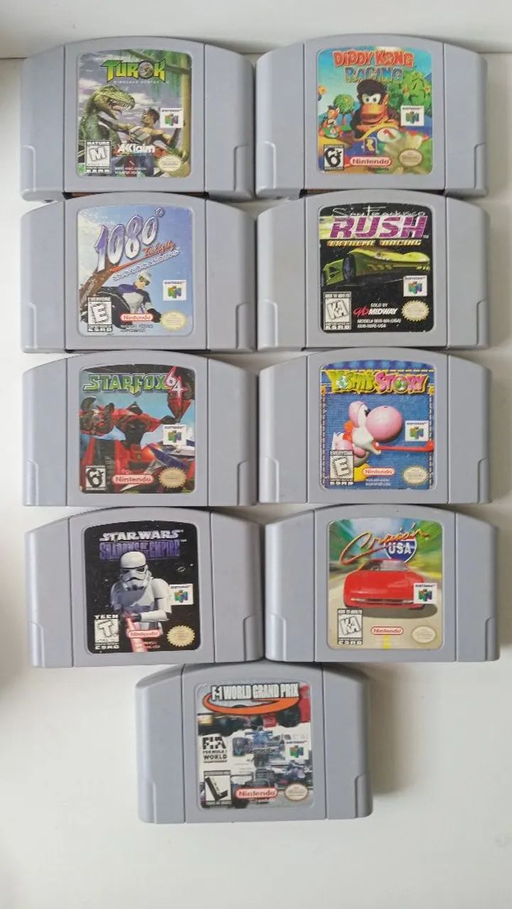 01 cartucho original N64