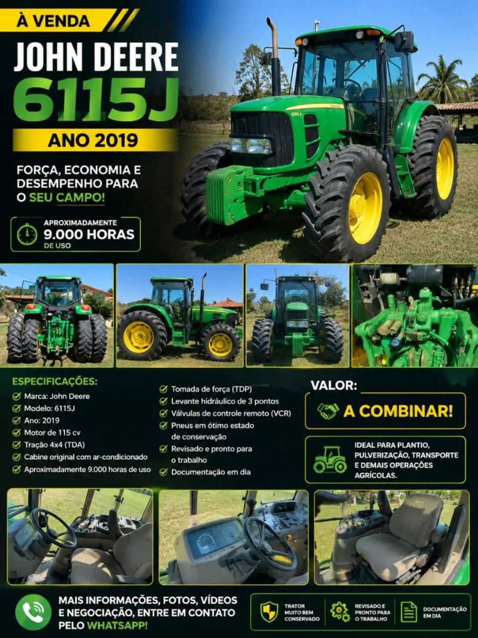 JOHN DEERE 6115J